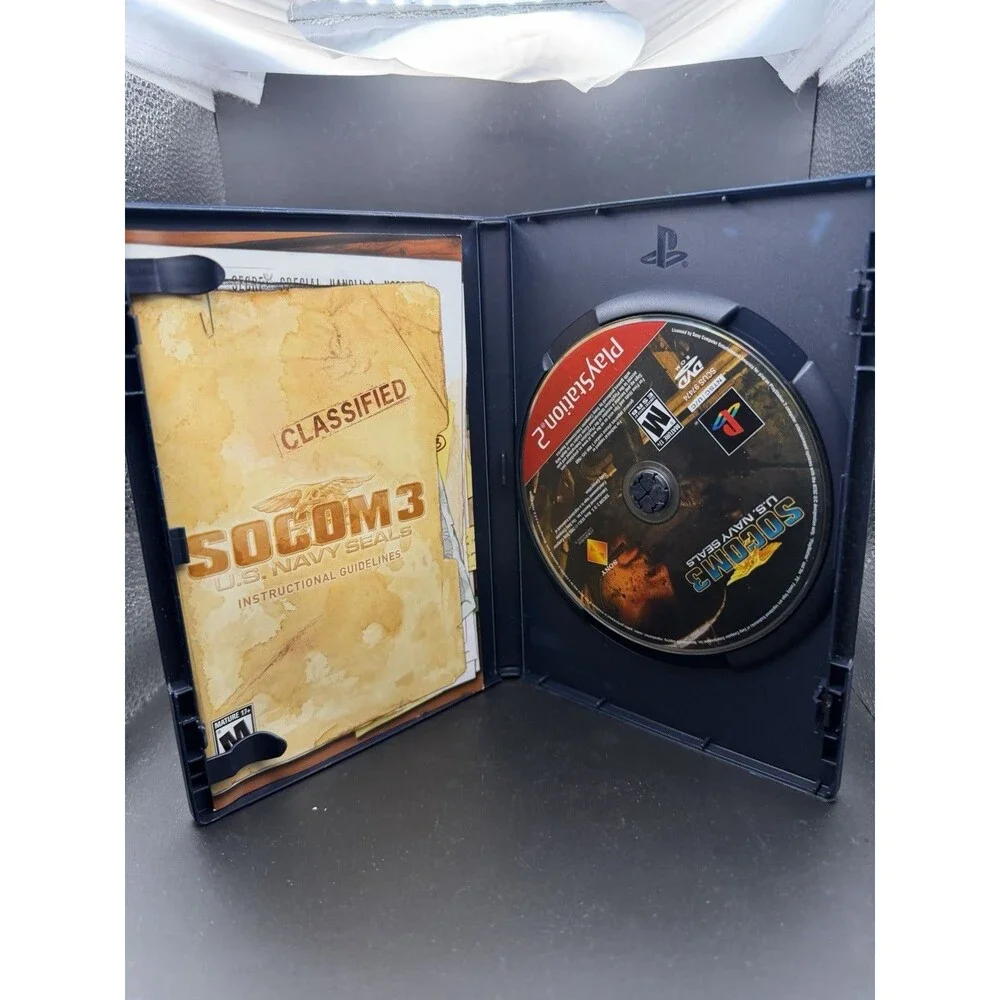 Socom 3 U.S. Navy Seals For PlayStation 2 - Complete With Manual & Disc - Tested